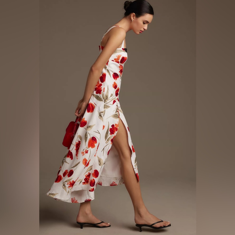 Reformation Bekki Linen Dress - Picture 2 of 16